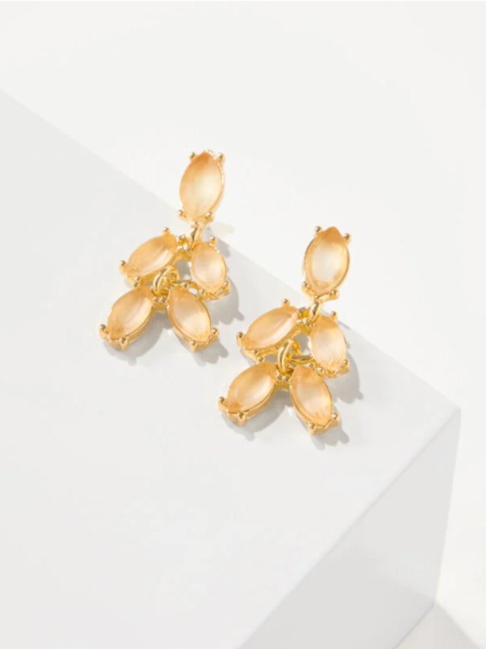 Talbots NWT Fleur Drop Earrings